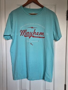 LOST Men's Aqua Graphic Tee